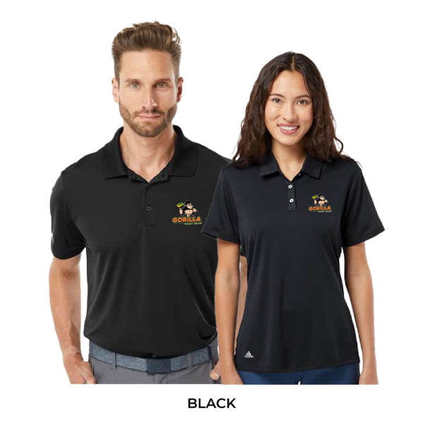 Mens Adidas Performance Polo - Image 3