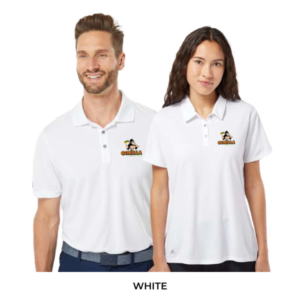Mens Adidas Performance Polo - Image 2