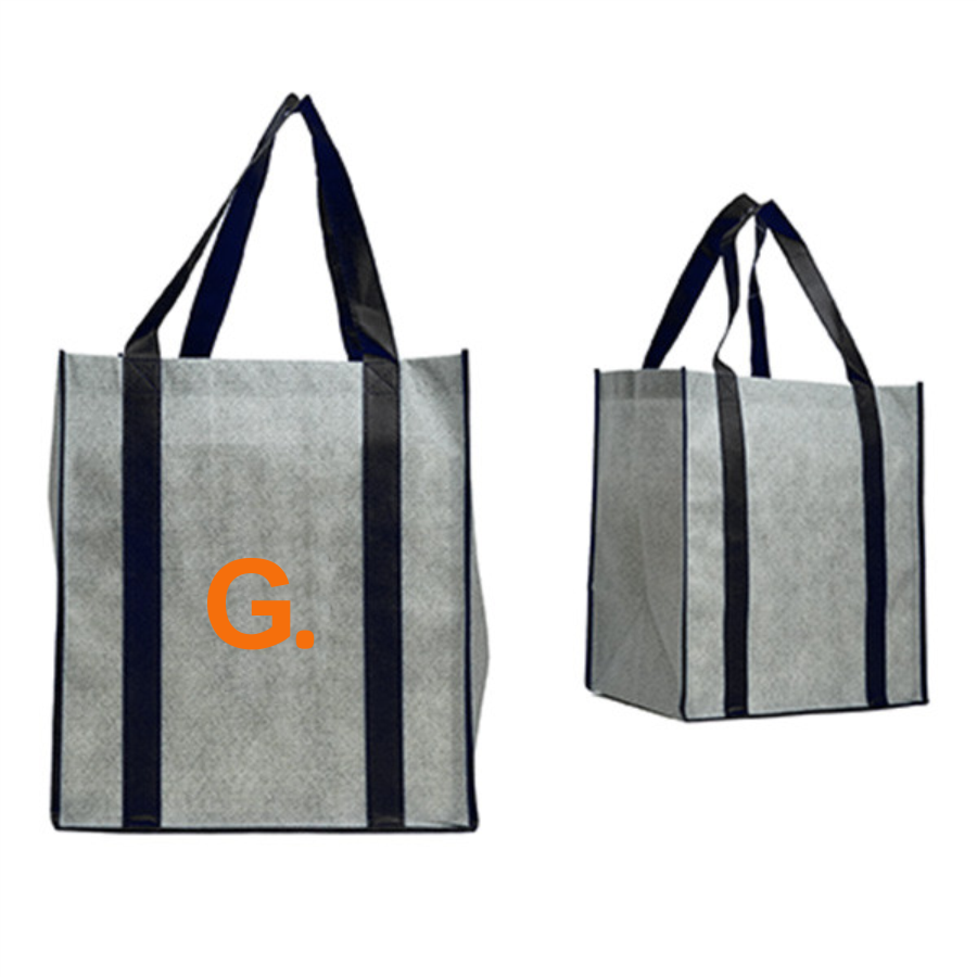 Heathered Jumbo Non Woven Tote