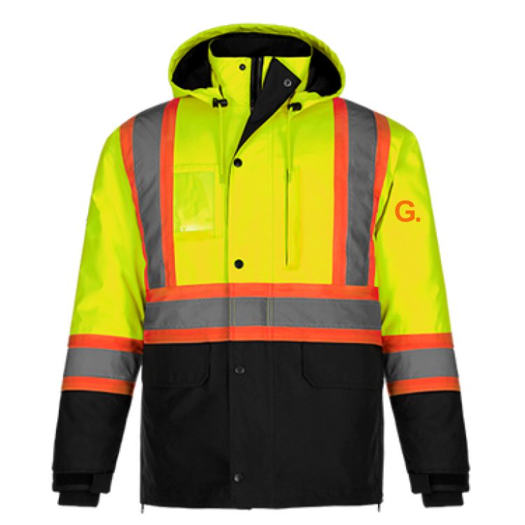 Adult 5-in-1 Hi-Vis Parka w/Detachable Hood - Image 5